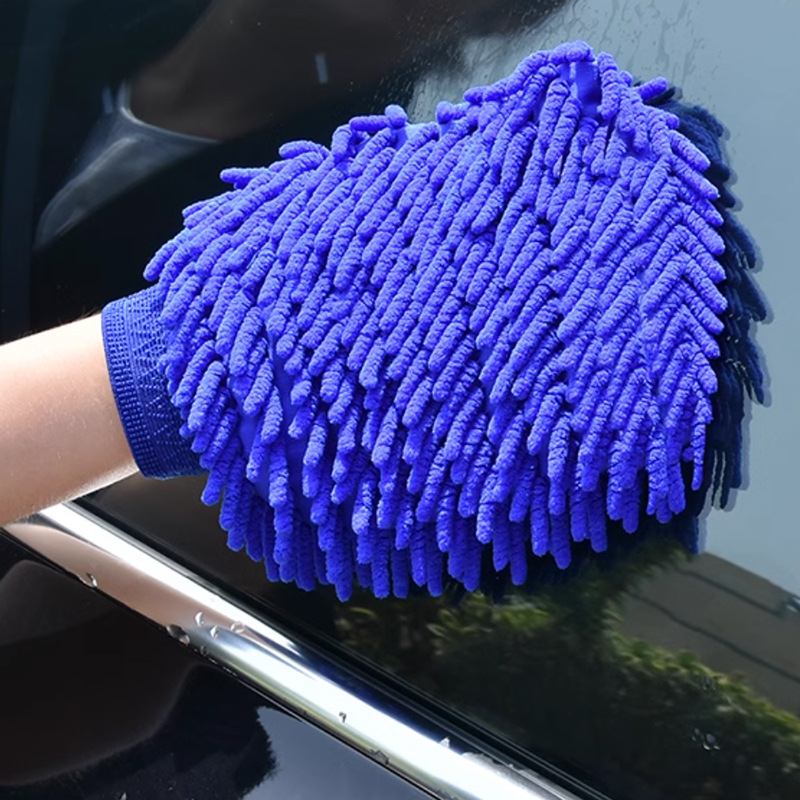 Dvostrane rukavice za pranje automobila od chenille mikrovlakana za pjenjenje i kućno čišćenje