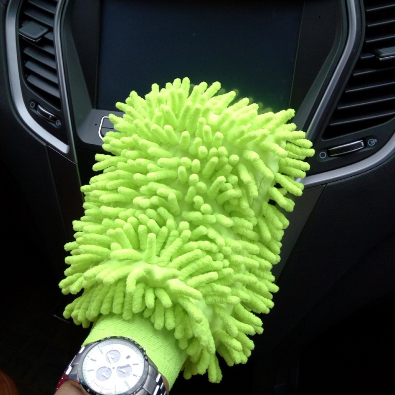 Dvostrane rukavice za pranje automobila od chenille mikrovlakana za pjenjenje i kućno čišćenje