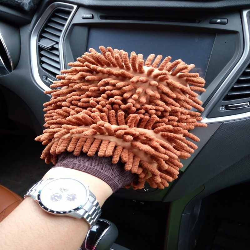 Dvostrane rukavice za pranje automobila od chenille mikrovlakana za pjenjenje i kućno čišćenje