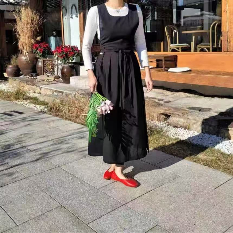 korejskog stila, svježe višebojne cvjetne kuhinjske pregače za žene, za sve sezone, u nordijskom stilu