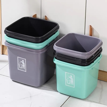 Kanta za smeće velike kapacitete 30L/40L/60L, za unutarnju i vanjsku upotrebu, kuhinju, komercijalnu i kućnu upotrebu, ekstra veliki koš za učionicu