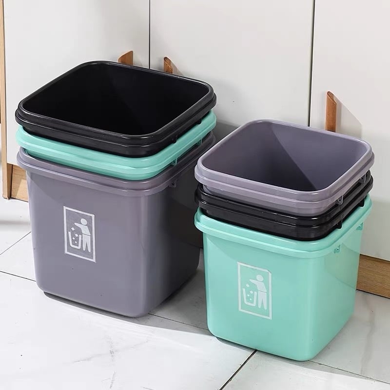 Kanta za smeće velike kapacitete 30L/40L/60L, za unutarnju i vanjsku upotrebu, kuhinju, komercijalnu i kućnu upotrebu, ekstra veliki koš za učionicu