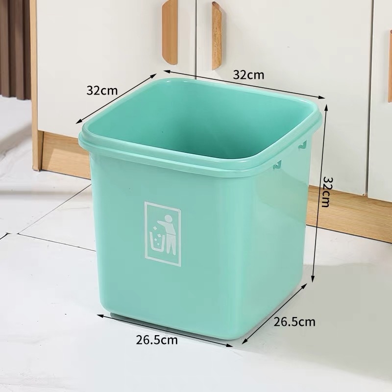 Kanta za smeće velike kapacitete 30L/40L/60L, za unutarnju i vanjsku upotrebu, kuhinju, komercijalnu i kućnu upotrebu, ekstra veliki koš za učionicu
