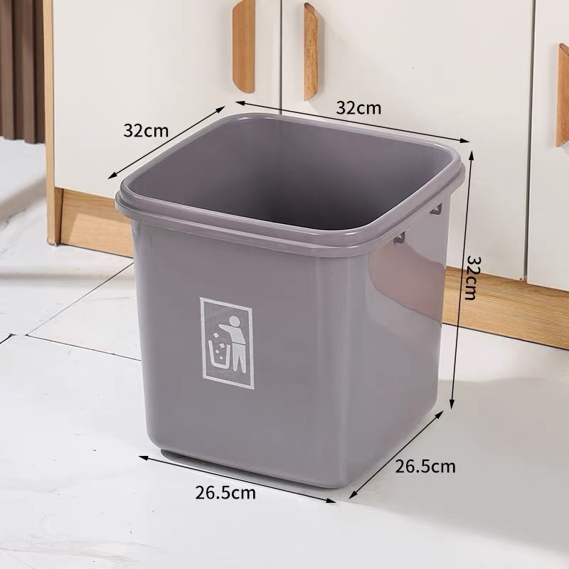 Kanta za smeće velike kapacitete 30L/40L/60L, za unutarnju i vanjsku upotrebu, kuhinju, komercijalnu i kućnu upotrebu, ekstra veliki koš za učionicu