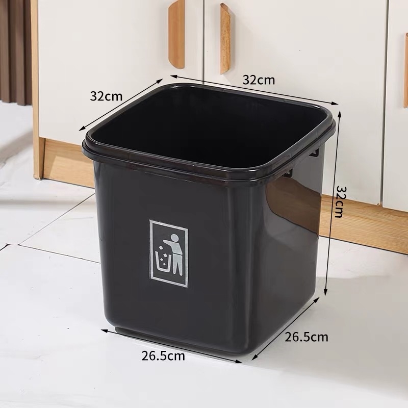 Kanta za smeće velike kapacitete 30L/40L/60L, za unutarnju i vanjsku upotrebu, kuhinju, komercijalnu i kućnu upotrebu, ekstra veliki koš za učionicu
