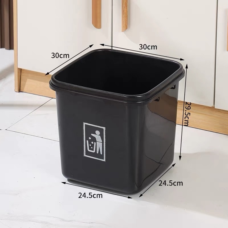 Kanta za smeće velike kapacitete 30L/40L/60L, za unutarnju i vanjsku upotrebu, kuhinju, komercijalnu i kućnu upotrebu, ekstra veliki koš za učionicu