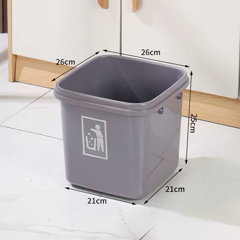 Kanta za smeće velike kapacitete 30L/40L/60L, za unutarnju i vanjsku upotrebu, kuhinju, komercijalnu i kućnu upotrebu, ekstra veliki koš za učionicu