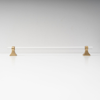 Prozirna akrilna ručka za ladice i ormariće, moderni minimalistički stil