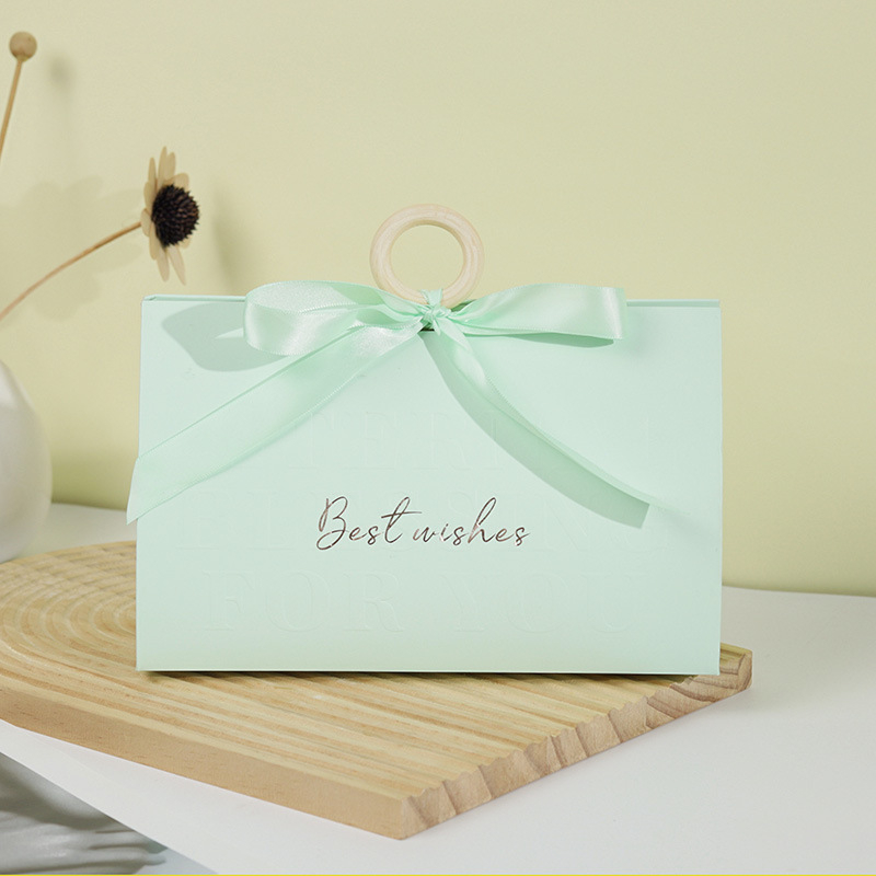 Cutie cadou din lemn cu mâner inelar pentru daruri de nuntă, personalizabilă, cutie portabilă pentru bijuterii