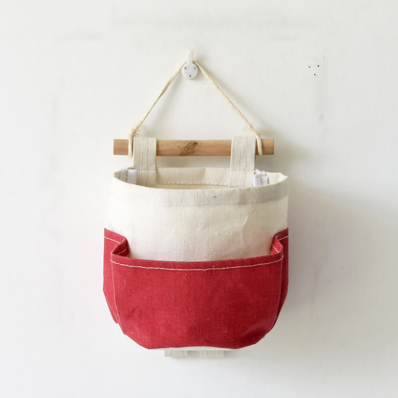 ZAKKA pamučno- lanena višenamjenska viseća torba za zid, DIY set 0628
