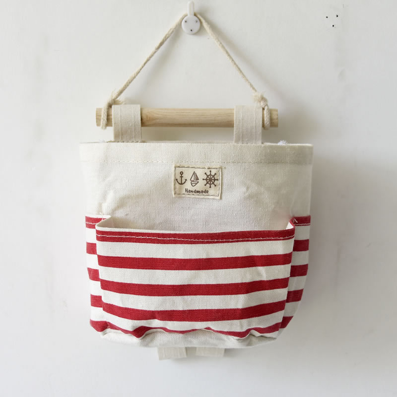 ZAKKA pamučno- lanena višenamjenska viseća torba za zid, DIY set 0628