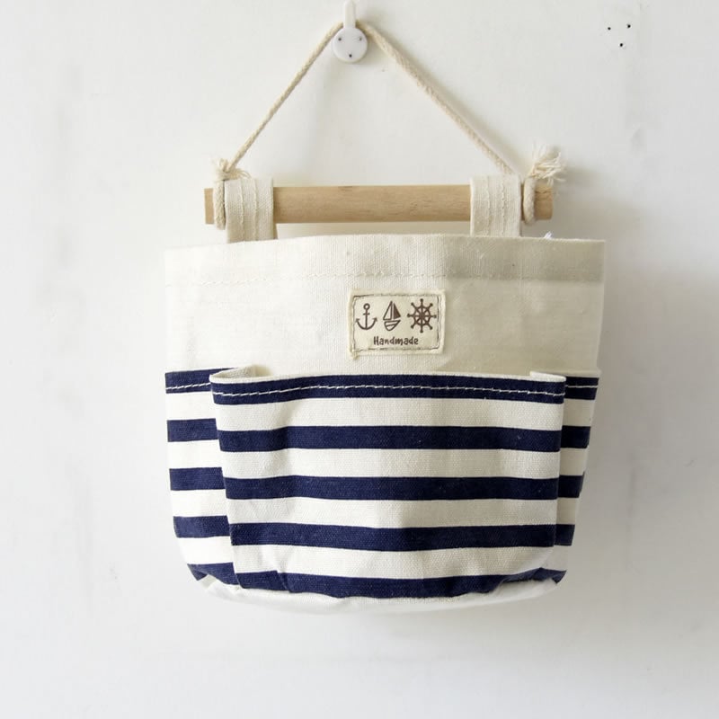 ZAKKA pamučno- lanena višenamjenska viseća torba za zid, DIY set 0628