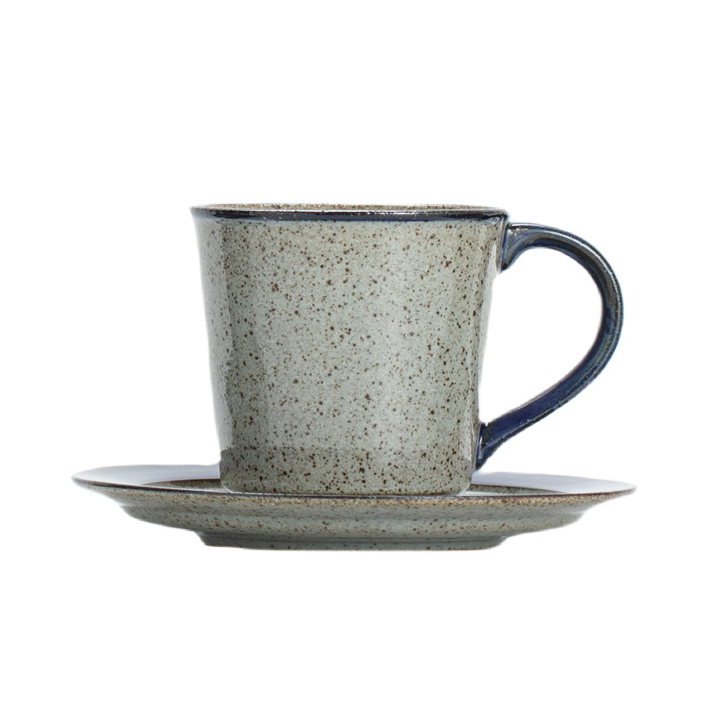Japanska Arita keramička šalica za kavu s drškom, retro stil, latte art, čaša za vodu i čaj