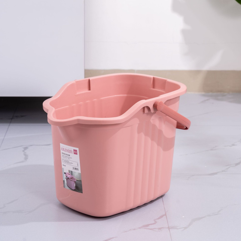 Kanta za mop s ručnim iscijeđivanjem, plastični okretni iscijeđivač, kanta s jednim odjeljkom, klasični model
