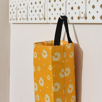 Zidni organizator plastičnih vrećica s motivom Daisy, za kuhinju