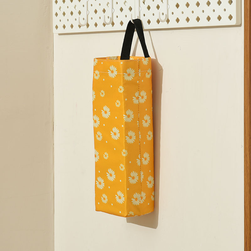 Zidni organizator plastičnih vrećica s motivom Daisy, za kuhinju