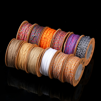 Jingde Jewelry tibetanskog stila ručno uvijani pamuk konac za narukvicu, DIY nakit, pleteni konac s resicama, otporan na habanje
