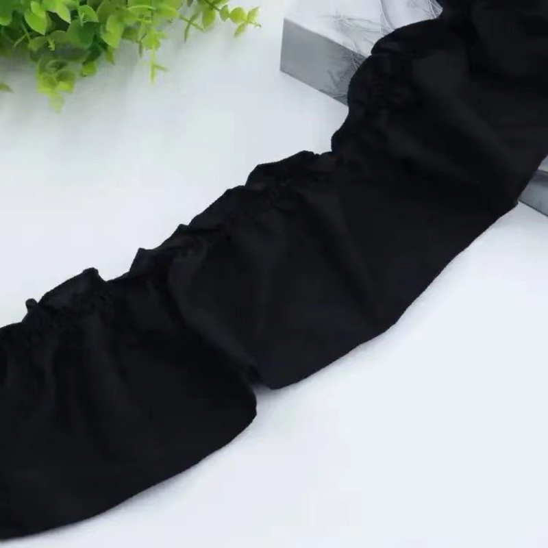 Čipka za zavjese, širina 10 cm, francuski nabor s volanom, dekorativni materijal za DIY bočnu stranu sofe