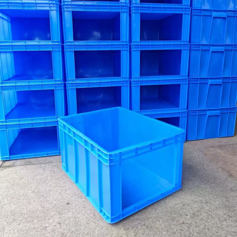 Plastična kutija za skladištenje s otvorom na vrhu za sortiranje i organiziranje na policama, injekcijsko oblikovanje, dimenzije 610×420×315 mm