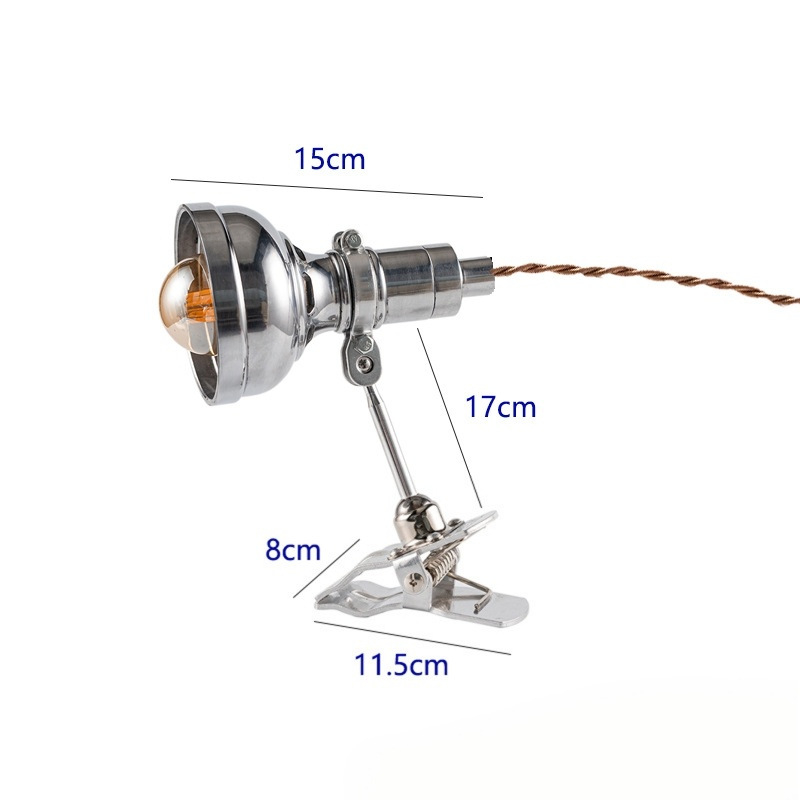 Zidna Bauhaus lampa retro-industrijskog stila s rasklopnim rukom, izvučna, nordijska noćna lampa za čitanje