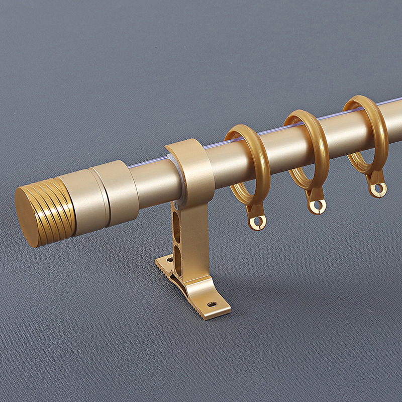 Rimska šipka od aluminijske legure s integriranim vodilom, debeli vodilni tračnik, tih rad, lagani luksuz