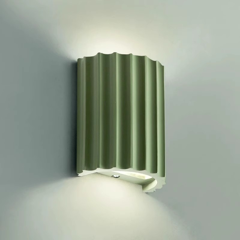 Zidna lampa uz kreveta – visokokvalitetan moderan stil, noćno svjetlo za spavaću sobu; Wabi-Sabi inspirirana dnevna soba, retro kreativna atmosfera, lampa za stepenice