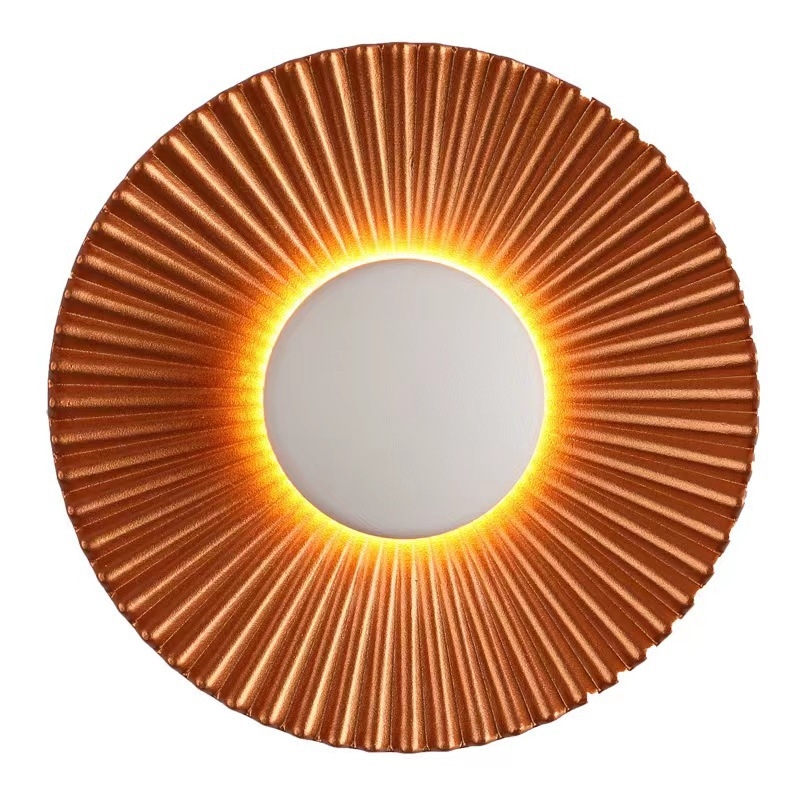 Zidna svjetiljka u obliku krizanteme za unutarnju i vanjsku upotrebu, aluminijsko kućište, IP65, 2 LED, 12W, 3000K/4000K/6000K