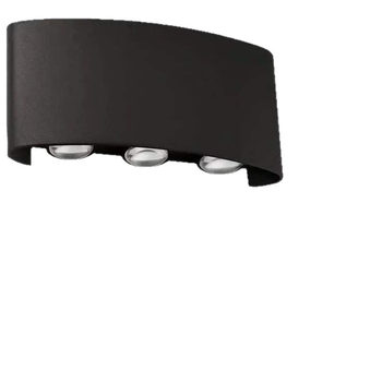 Plastično LED zidno svjetlo ABS, moderan minimalistički stil