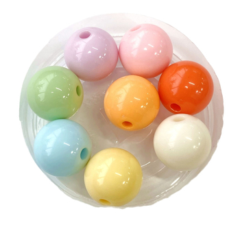 6-14 mm kremaste kuglice oblika jelly bean za DIY izradu nakita – akrilne kuglice za narukvice