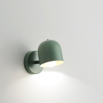 Stenska lampa za spavaću sobu i dnevni boravak, moderni minimalistički stil, macaron pastelne boje, nordijska lampa za čitanje