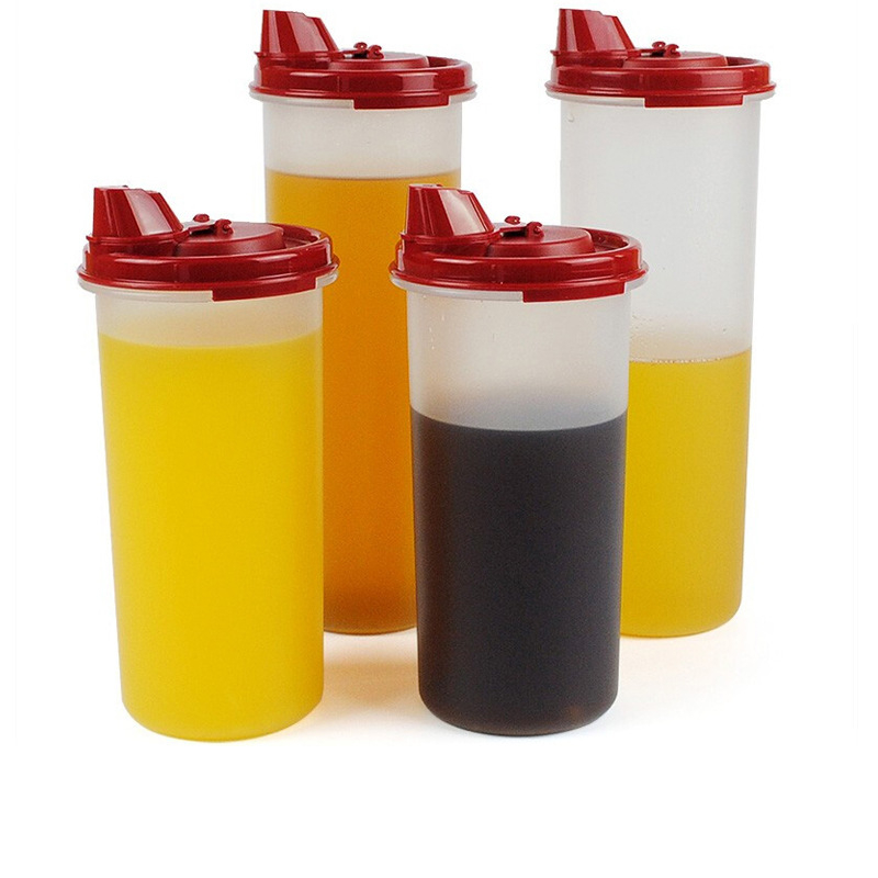 Bočica za ulje 890/650 ml, zatvorena kuhinjska boca za sojin sos i ocat