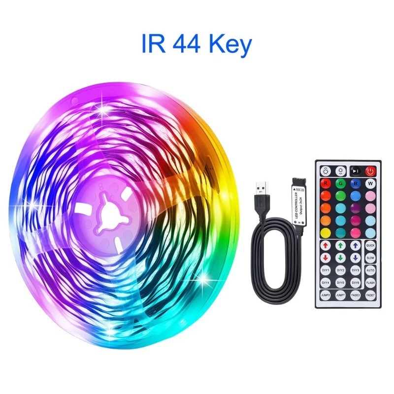 RGB LED traka 5V, 16 LED-a 3535RGB, USB, samoljepljiva pozadinska rasvjeta za televizor