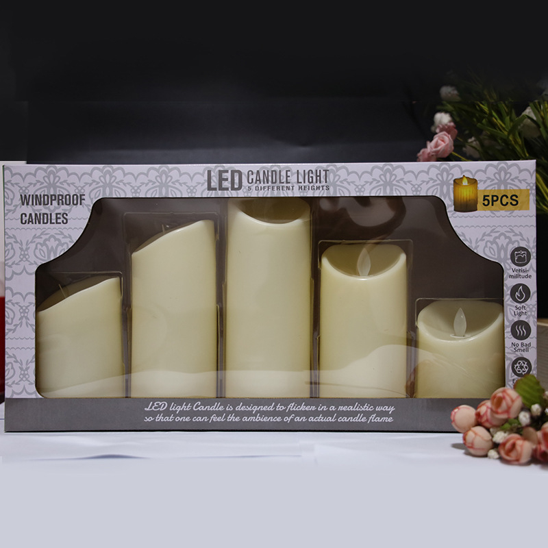 LED elektronička svijeća – romantična svadbena scenografija i rekvizita za igre misterija