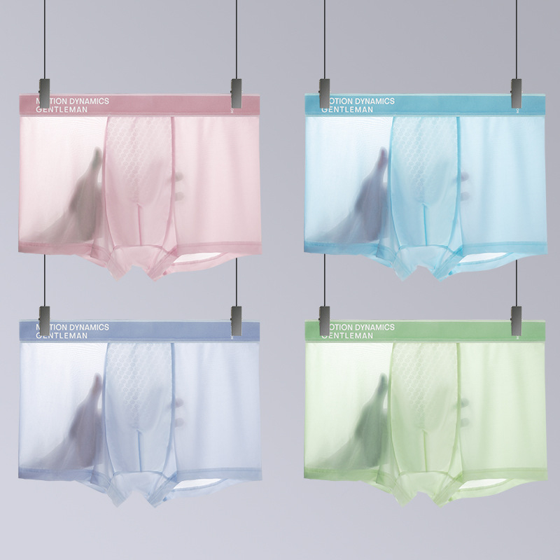 Muške bokserice od Ice Silk: prozračne, svilenkasto mekane, antibakterijske, jednobojne, lagane