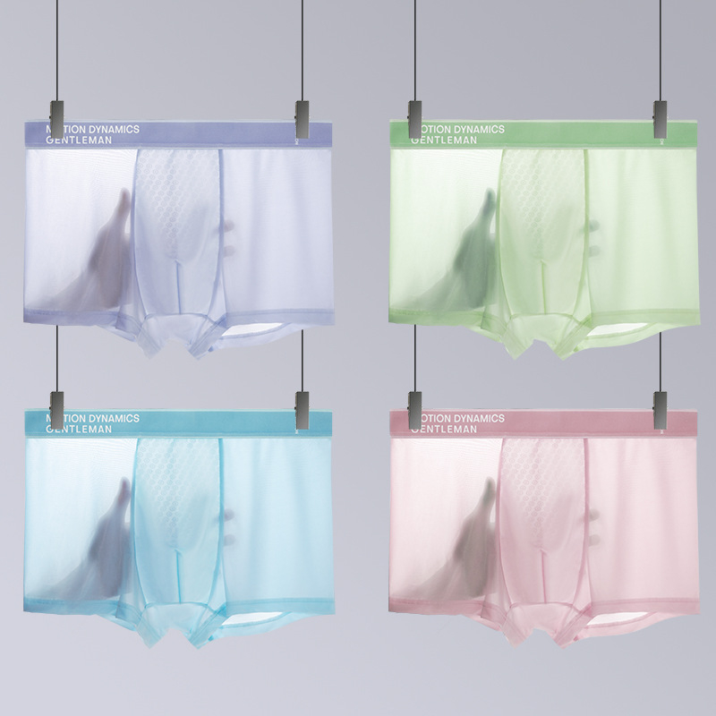 Muške bokserice od Ice Silk: prozračne, svilenkasto mekane, antibakterijske, jednobojne, lagane