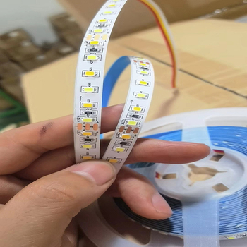LED trak s dvostrukom temperaturom boje za garderobu i noćni ormarić, 24V, 2835 LED dioda, vodootporno ambijentalno osvjetljenje
