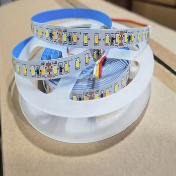 LED trak s dvostrukom temperaturom boje za garderobu i noćni ormarić, 24V, 2835 LED dioda, vodootporno ambijentalno osvjetljenje