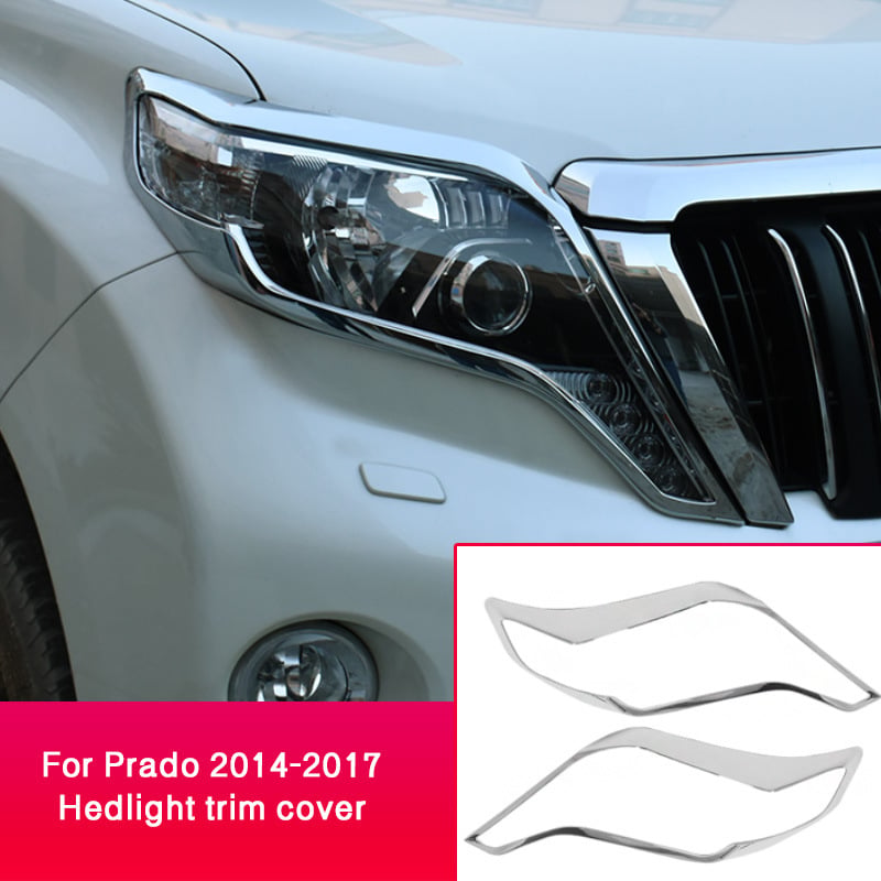 ABS διακοσμητικό πλαίσιο πίσω φώτων Toyota Prado 2014-2017 με κάλυμμα φωτός ομίχλης