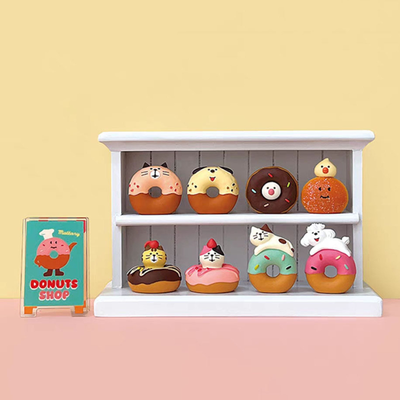 Mačja figurica u japanskom stilu, Zakka kreativni ukras od smole za slastičarnu