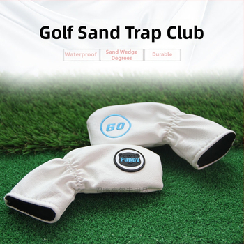 Set futrola za golf glavice, PU materijal, unutarnja fleece podstava, 6 komada, 2 boje