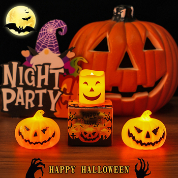 Noćna lampica s bundevom za Halloween, mini lampica, prijenosni poklon za djecu i djevojčice, dekoracija za spavaću sobu