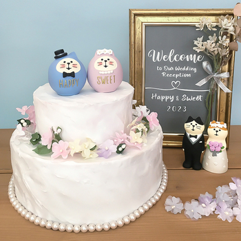 Japanska mačka ZAKKA – ukras od smole za tortu, mala dekoracija