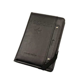 RFID защитено портмоне за паспорт и документи, многофункционално пътуващо портмоне за билети