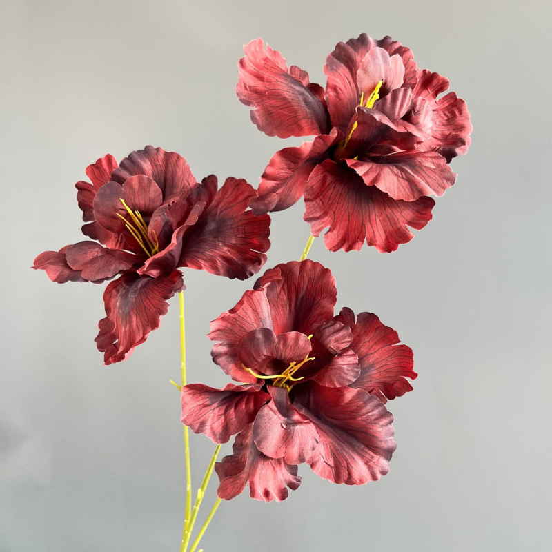 Umjetni iris Alice za kućnu dekoraciju, svadbene scene i rekvizite za fotografiju u Monetovu stilu