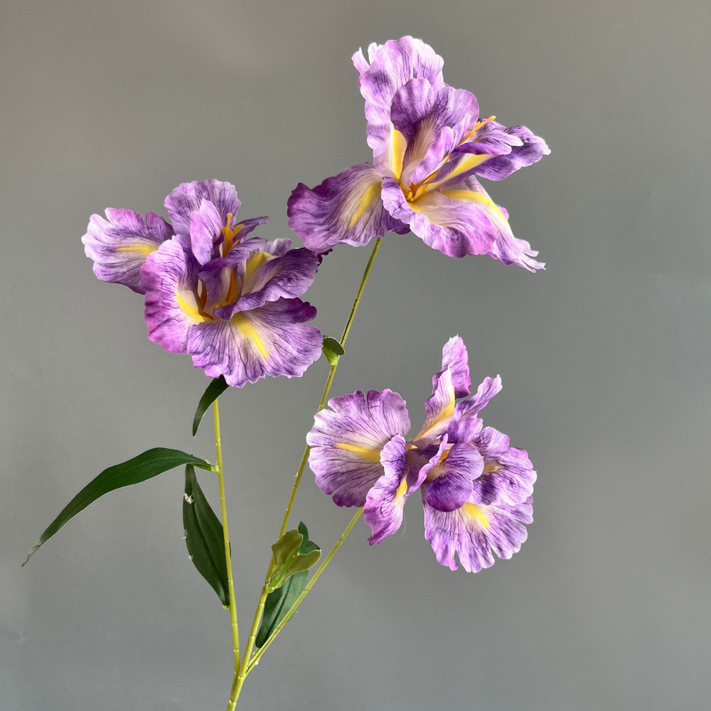 Umjetni iris Alice za kućnu dekoraciju, svadbene scene i rekvizite za fotografiju u Monetovu stilu