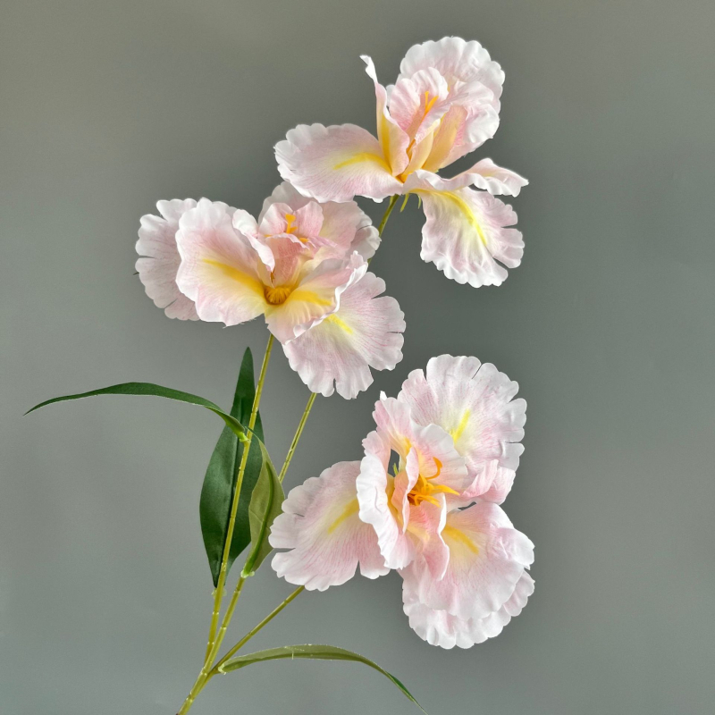 Umjetni iris Alice za kućnu dekoraciju, svadbene scene i rekvizite za fotografiju u Monetovu stilu