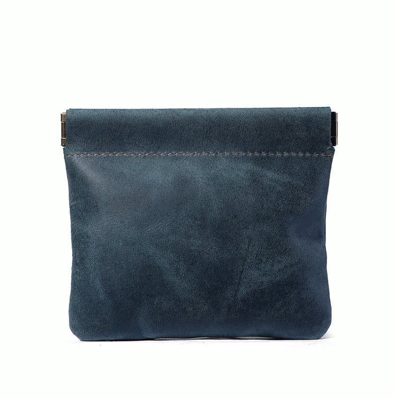 Crazy Horse kožni muški retro novčanik za kovanice, mini novčanik od prave kože, unisex