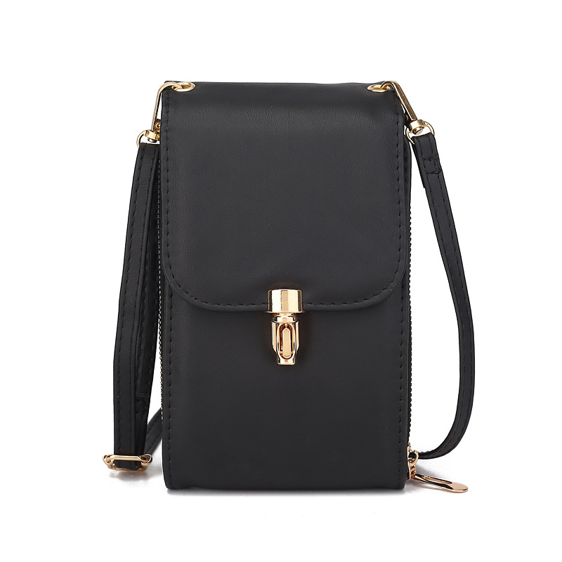 Nova ženska crossbody torba u korejskom stilu, s mini bravom, džep za telefon s velikim zaslonom, vertikalna mala torba.