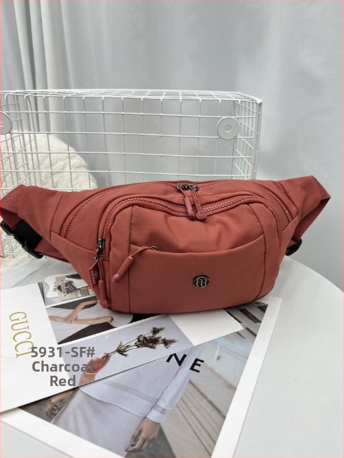 Chibao Dámska nylonová crossbody taška na pás, malá ramenná taška 5931SF
