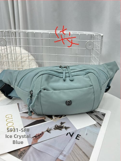 Chibao Dámska nylonová crossbody taška na pás, malá ramenná taška 5931SF